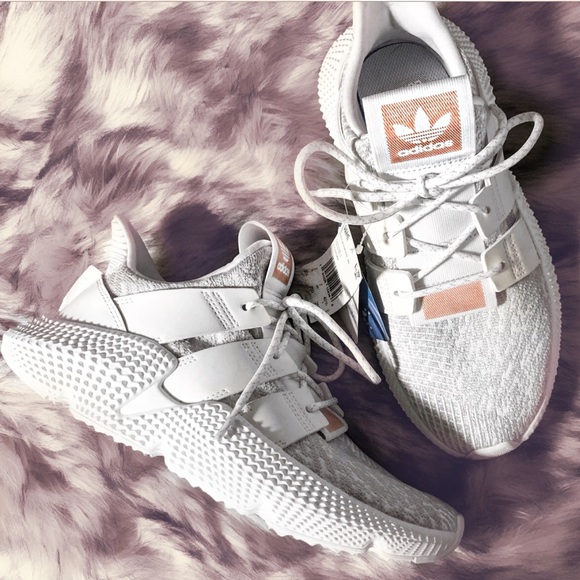 adidas prophere white pink